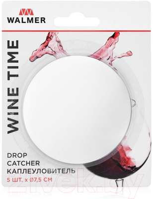 Набор каплеуловителей Walmer Wine Time / W37000871 (5шт)