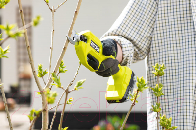 Секатор аккумуляторный Ryobi RY18SCA-0 / 5133005024 (без батареи)