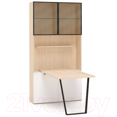 Комплект мебели для кабинета Шатура Rimini белый/туя H1C-01.FB/DR / 488124