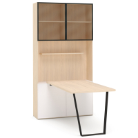 Комплект мебели для кабинета Шатура Rimini белый/туя H1C-01.FB/DR / 488123 - 