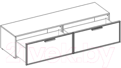 Тумба Шатура Rimini белый/туя T1S-01.DR / 488146