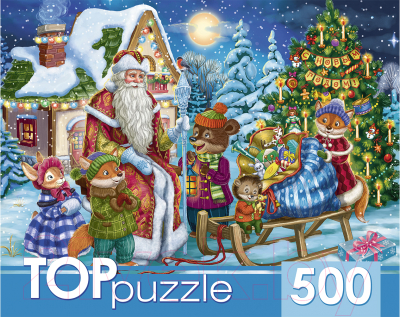 

Пазл Top Puzzle, Новогодний праздник / П500-1056