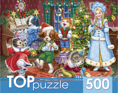 

Пазл Top Puzzle, Новогодний праздник / П500-1057