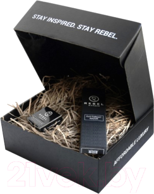 

Набор для бритья Rebel Barber, Predator Black & Blades RB020