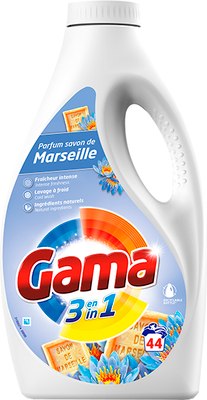 Гель для стирки GAMA Marseille & Lotus (2.2л) - 