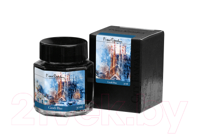 Чернила для перьевой ручки Pierre Cardin City Fantasy / PC332-S4 (30мл, синий Гауди)