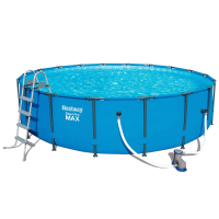 Каркасный бассейн Bestway Steel Pro Max 56462 (549x122, с фильтр-насосом и лестницей) - 