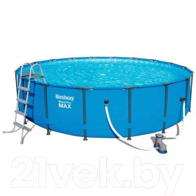 Каркасный бассейн Bestway Steel Pro Max 56462 (549x122, с фильтр-насосом и лестницей)