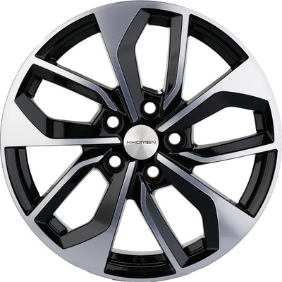 

Литой диск, KHW1703 ZV17 RAV4 17x7" 5x114.3мм DIA 60.1мм ET 39мм Black FP