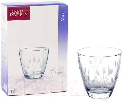Набор стаканов Cristal d'Arques Muse G5649 (6шт)