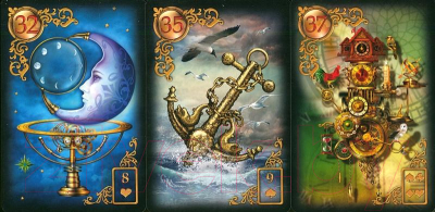 Изображение товара Гадальные карты U.S. Games Systems Gilded Reverie Lenormand Expanded / GRE47