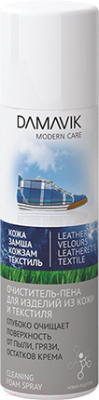 Очиститель для обуви Damavik Очиститель изделий из кожи и текстиля (150мл)
