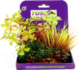 Декорация для аквариума Azoo Искусственное растение / YS-40110