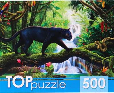 

Пазл Top Puzzle, Черная пантера / ХТП500-6816