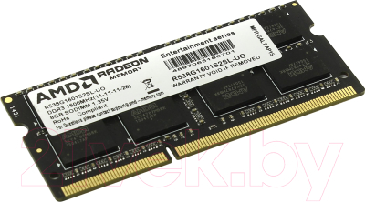 

Оперативная память DDR3 AMD, R538G1601S2SL-UO