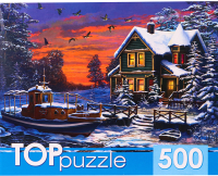 

Пазл Top Puzzle, Зимний пейзаж / ХТП500-6818