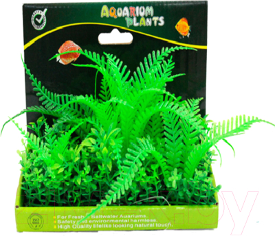 Декорация для аквариума Azoo Искусственное растение / YM-0202