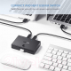Миниатюра изображения товара Сплиттер Ugreen USB 2.0 Sharing Switch 2x1 / 30345 (черный)