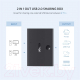 Миниатюра изображения товара Сплиттер Ugreen USB 2.0 Sharing Switch 2x1 / 30345 (черный)