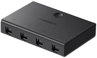Сплиттер Ugreen USB 2.0 Sharing Switch 4x1 / 30346 (черный) - 
