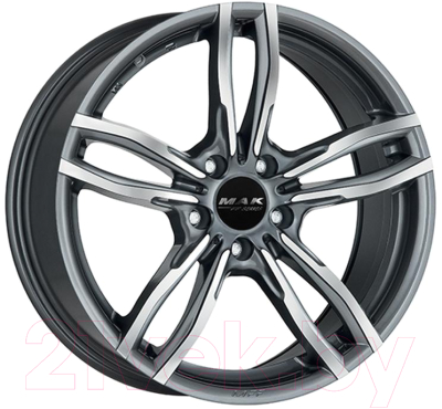 

Литой диск MAK, Luft-FF 17x8" 5x120мм DIA 72.6мм ET 43мм GMF