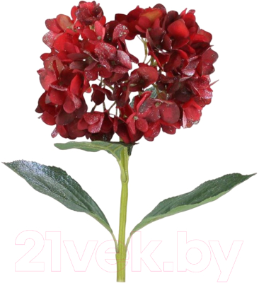 Искусственный цветок Gisela Graham Гортензия красная Limited Flower Fairies / 60400
