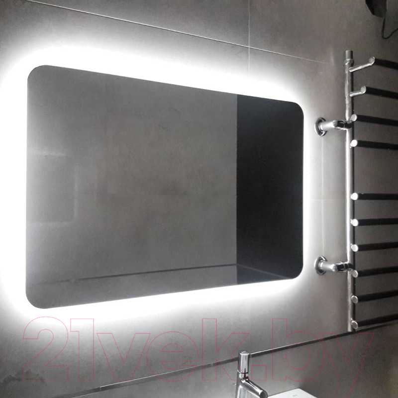 Зеркало Пекам Marta Fly 80x60 / MartaFly-80x60d (с подсветкой и сенсором на взмах руки) — фото 5