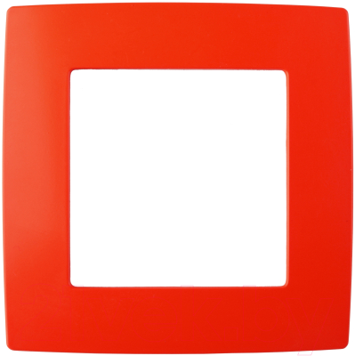 Рамка для выключателя ЭРА 12-5001-23 / Б0019388 (красный)