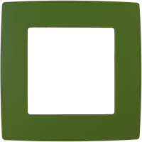 Рамка для выключателя ЭРА 12-5001-27 / Б0019392 (зеленый) - 