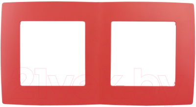 Рамка для выключателя ЭРА 12-5002-23 / Б0019397 (красный)