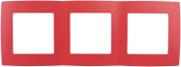 Рамка для выключателя ЭРА 12-5003-23 / Б0019406 (красный) - 
