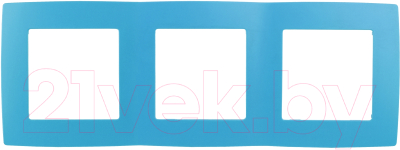 Рамка для выключателя ЭРА 12-5003-28 / Б0019411 (голубой)