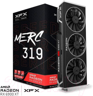 Изображение товара Видеокарта XFX Speedster MERC 319 RX 6900 XT 16GB RX-69XTATBD9