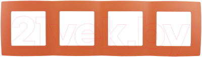 Рамка для выключателя ЭРА 12-5004-22 / Б0019414 (оранжевый)