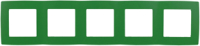 Рамка для выключателя ЭРА 12-5005-27 / Б0019424 (зеленый) - 