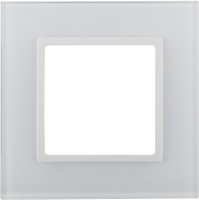 Рамка для выключателя ЭРА Elegance 14-5101-01 / Б0034470 (белый) - 