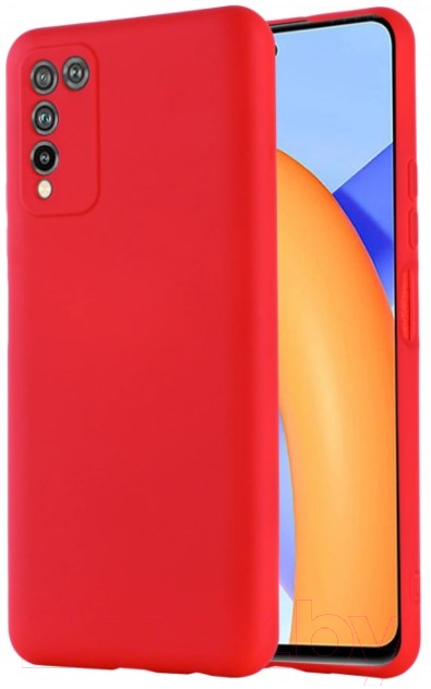 Чехол-накладка Case Cheap Liquid для Honor 10X Lite (красный) — фото 1