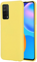 Чехол-накладка Case Cheap Liquid для Huawei P Smart 2021 (желтый) - 