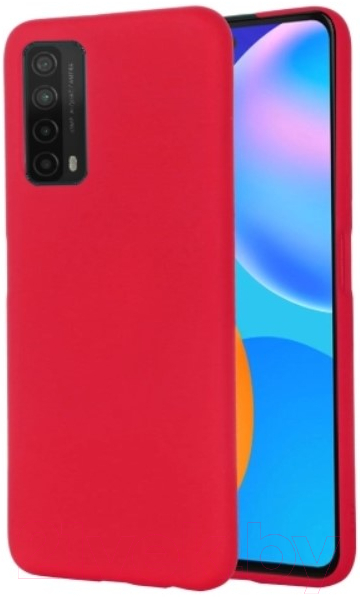 Чехол-накладка Case Cheap Liquid для Huawei P Smart 2021 (красный) — фото 1