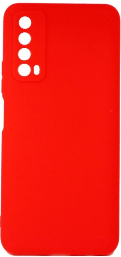 Чехол-накладка Case Cheap Liquid для Huawei P Smart 2021 (красный) — фото 3