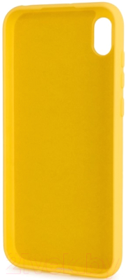 Чехол-накладка Case Cheap Liquid для Huawei Y5 2019/Honor 8S (желтый)