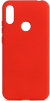 Чехол-накладка Case Cheap Liquid для Huawei Y6 2019 (красный) - 