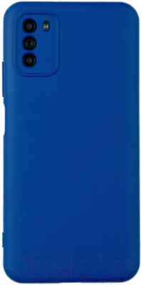 Чехол-накладка Case Cheap Liquid для Poco M3 (синий)