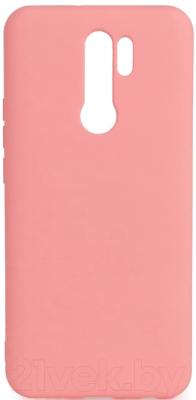 Чехол-накладка Case Cheap Liquid для Redmi 9 (светло-розовый)