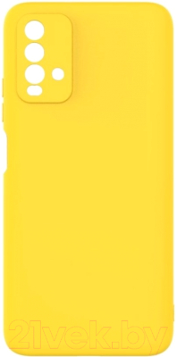 Чехол-накладка Case Cheap Liquid для Redmi 9T (желтый)