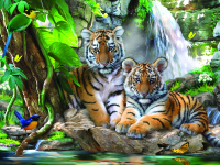 

Пазл Prime 3D, Стерео пазл. У водопада / 13931