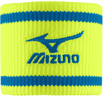 Напульсник Mizuno Wristband Short / 32GY6A511 (желтый/синий)