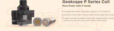 Электронный парогенератор Geekvape Obelisk 60 Pod 2200mAh (4мл, черный)