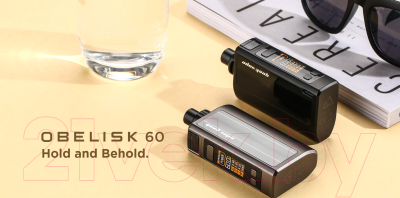 Электронный парогенератор Geekvape Obelisk 60 Pod 2200mAh (4мл, черный)