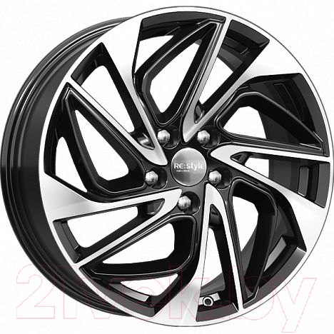 Литой диск K&K KC883 RAV4 18x7" 5x114.3мм DIA 60.1мм ET 35мм Алмаз черный